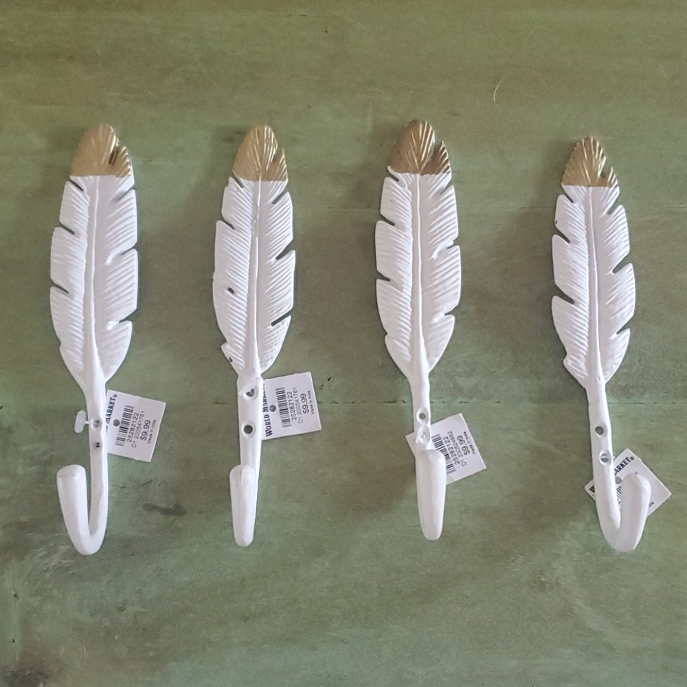 New World Market Feather Hooks